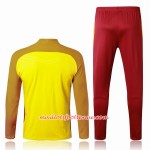 FC Barcelone Ensemble Sweat d'entrainement 2017-18 Jaune Orange